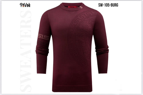 #105 BURGUNDY SWEATER PAVINI image 0