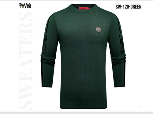 #120 GREEN SWEATER PAVINI image 0