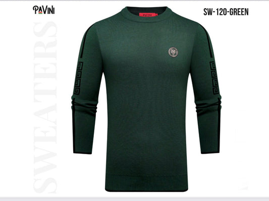 #120 GREEN SWEATER PAVINI image 0