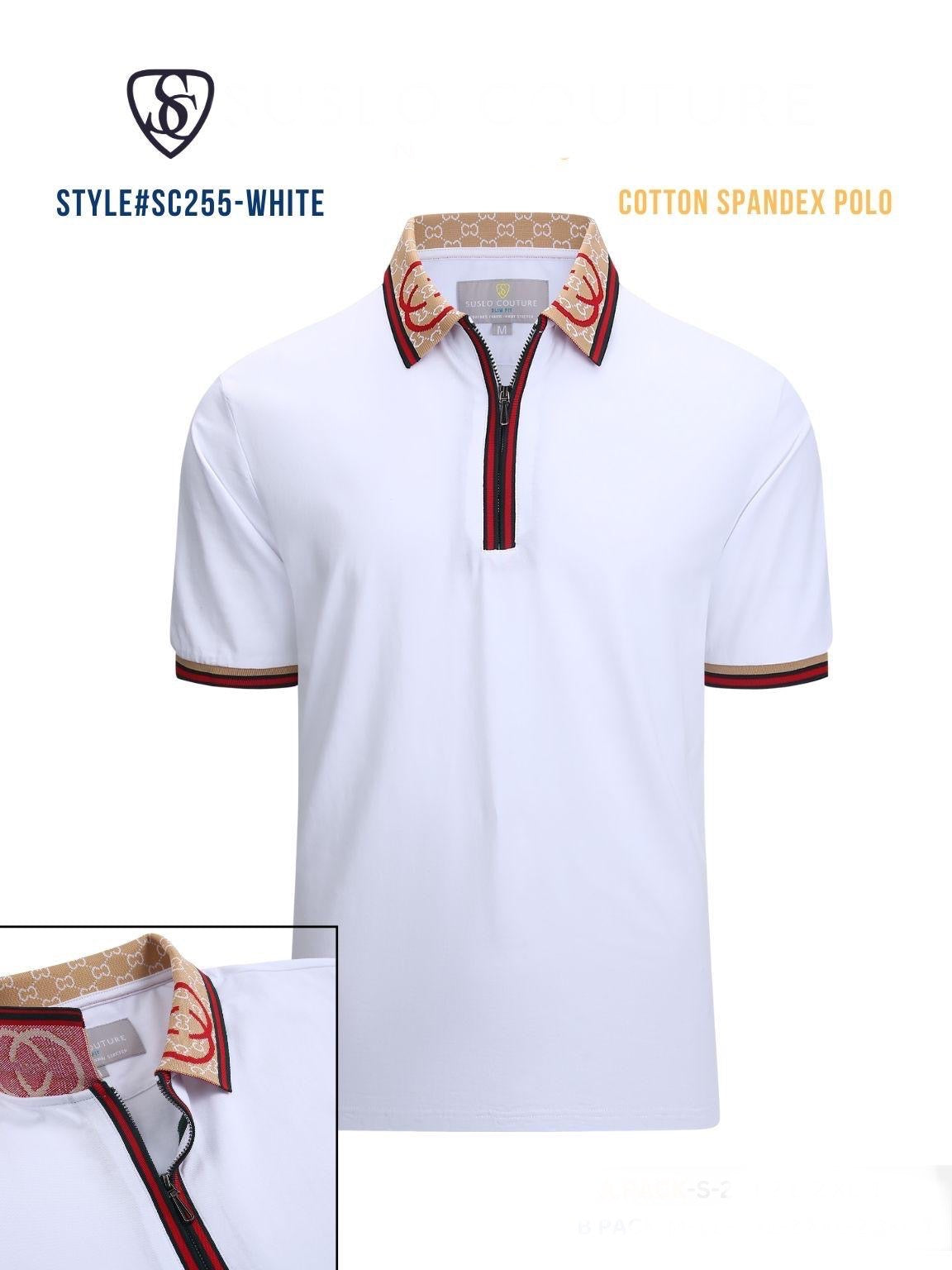 #AZ255 POLO WHITE SUSLO image 0